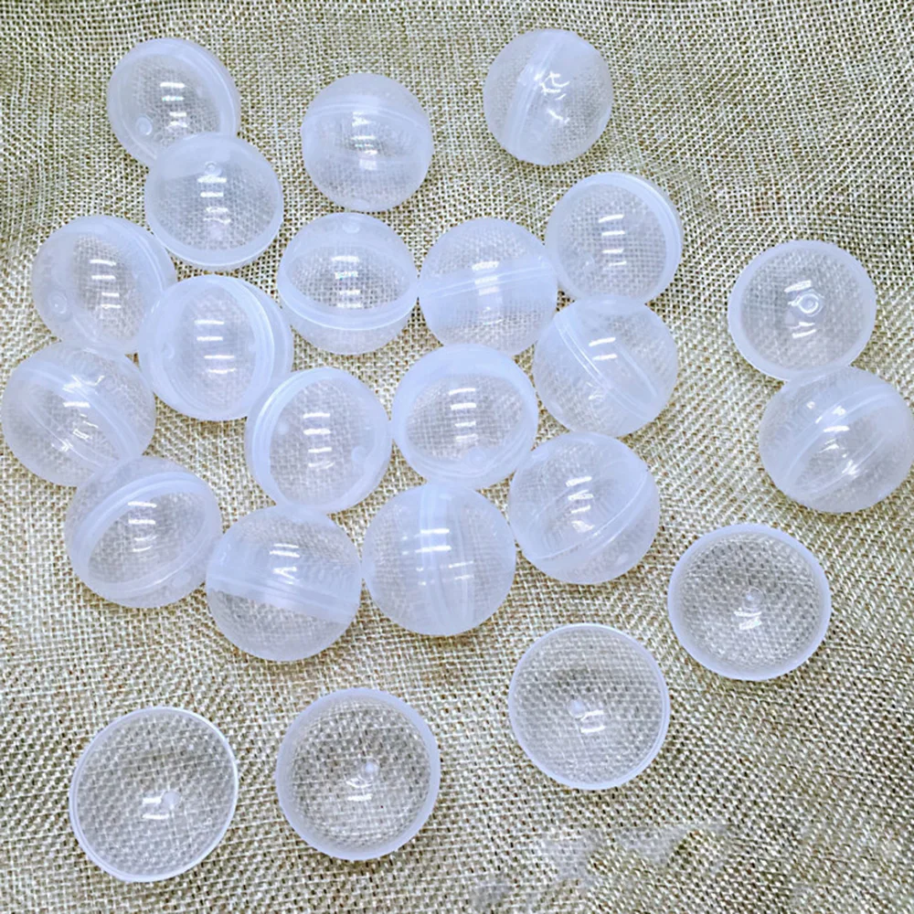 100 шт. прозрачные пластиковые капсулы для конфет 32 мм|Игры с монетами| |