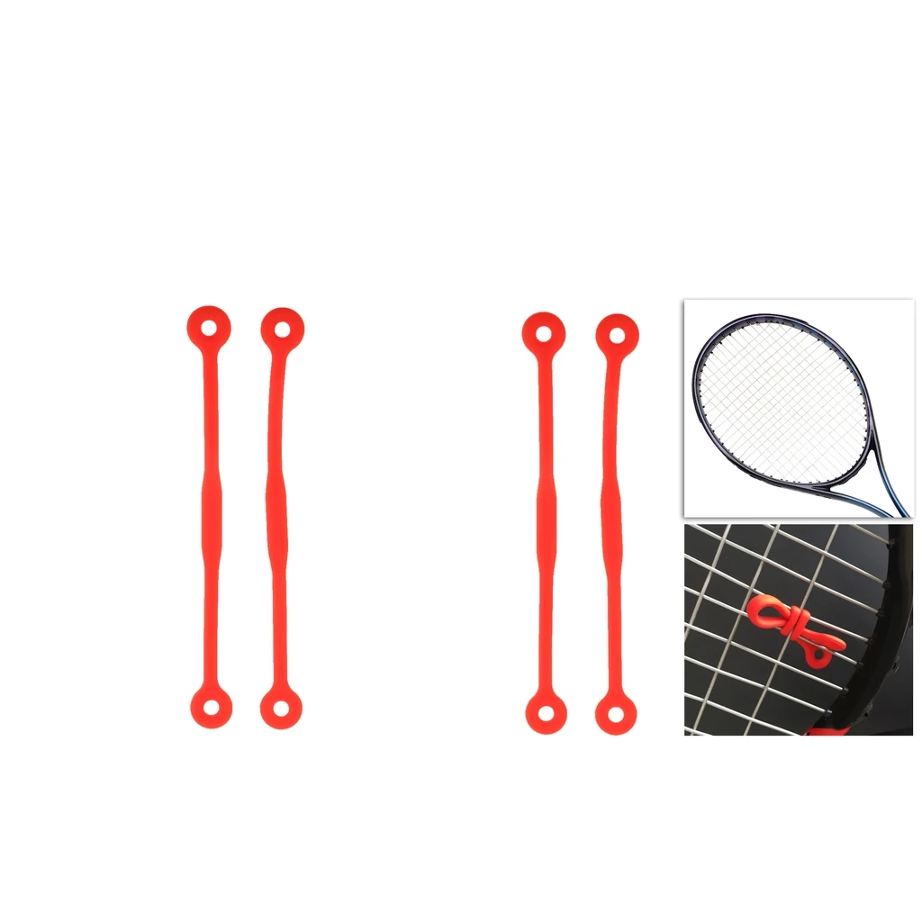 Силиконовые теннис Вибрация ракетки демпфер амортизатор комплект из 2 предметов