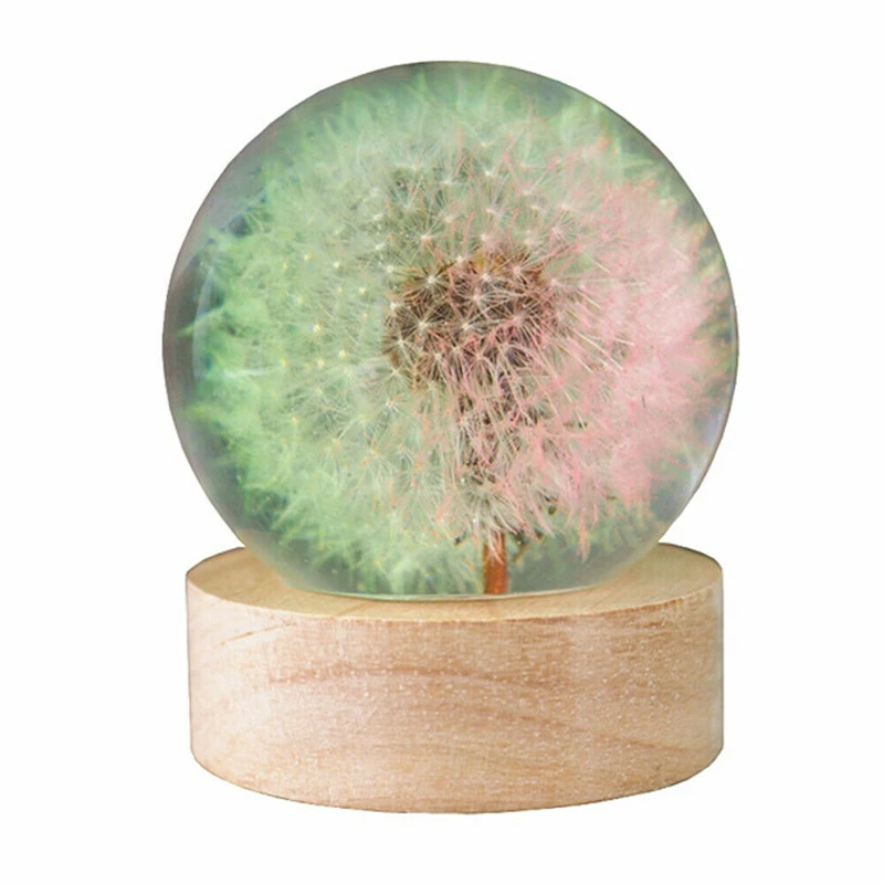 Формы в виде хрустального шара из смолы силиконовые формы сферы со светодиодной