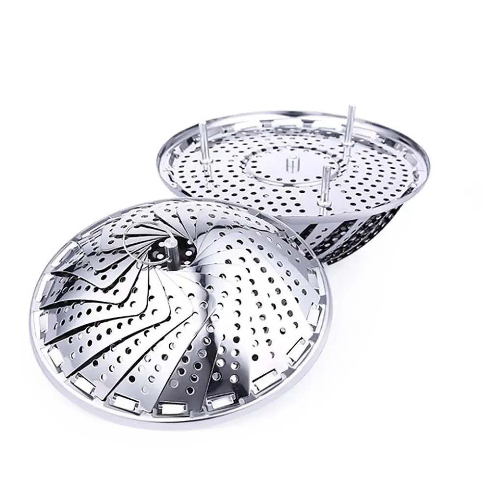 Из нержавеющей стали паровой корзина для продуктов сетчатый отпариватель