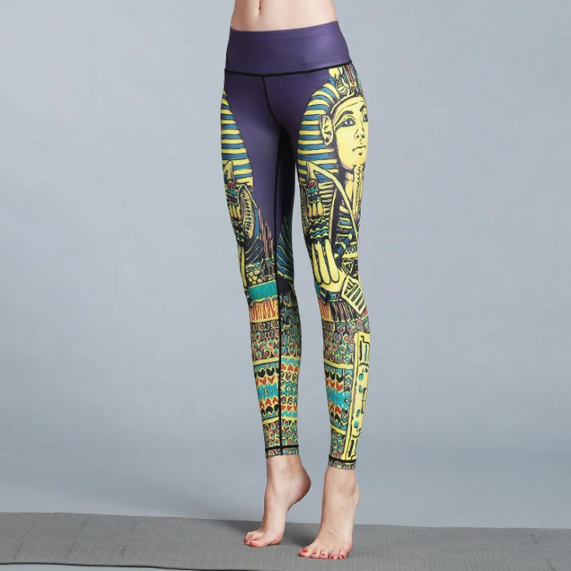 

9 Colors Women's New Design Digital Printing Leggings Cartoon Funny High Waist Pants Legging Fitness Push Up Sexy Women Leggings