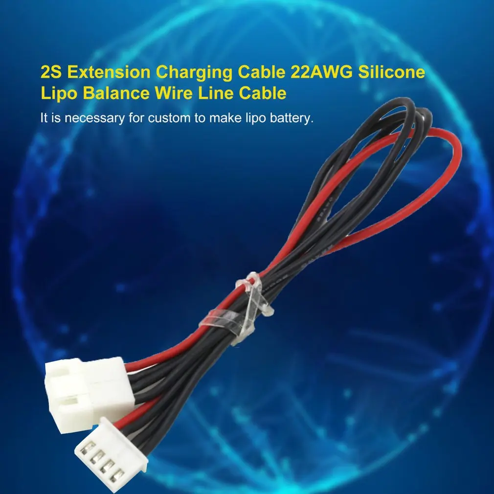 

3S Extension Charging Cable 22AWG Silicone Lipo Balance Wire Line Male Female Cable For RC Battery B6 Adapt