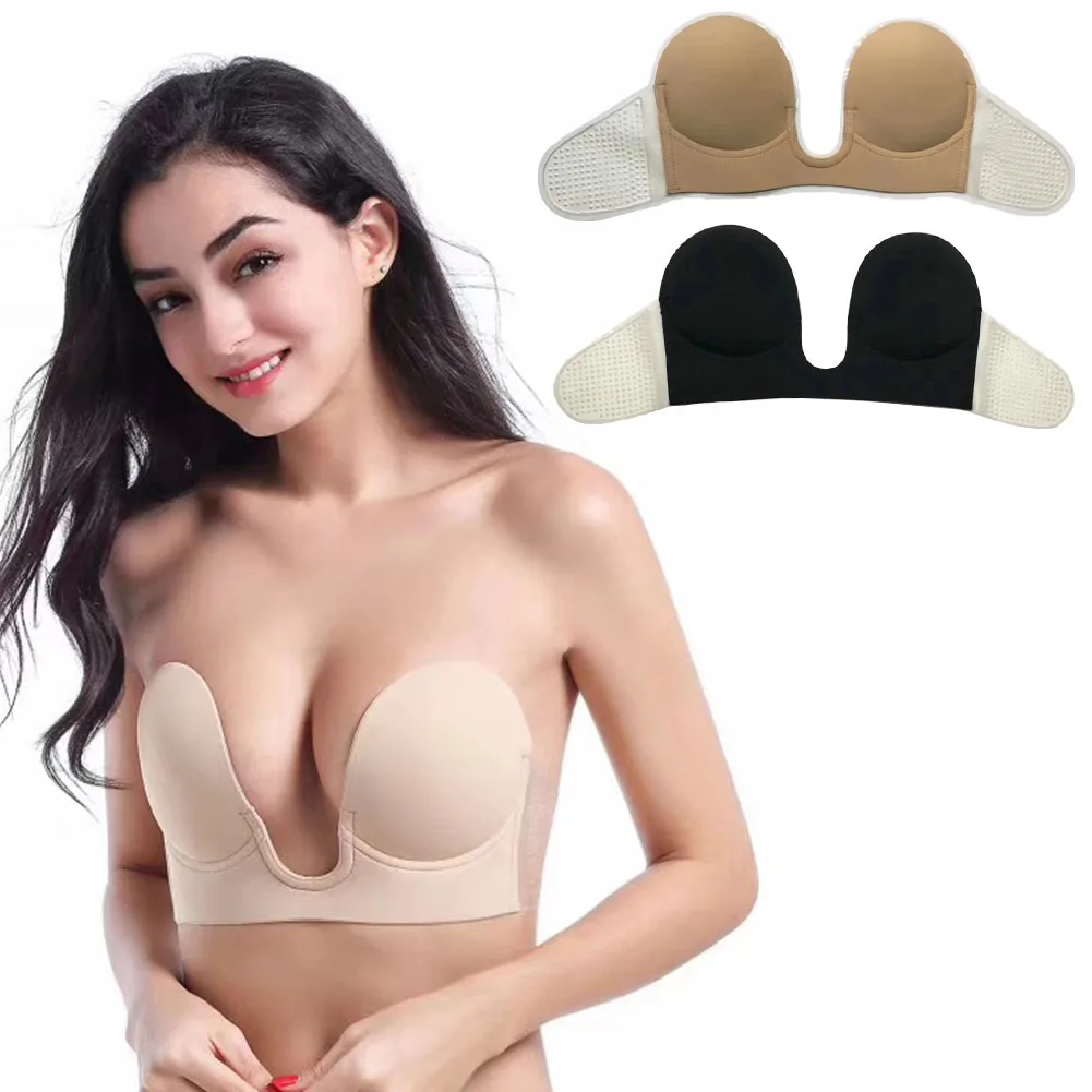 Для женщин бюстгальтер Гладкий Non комбинация нижнее белье Мягкие собрать с пуш ап