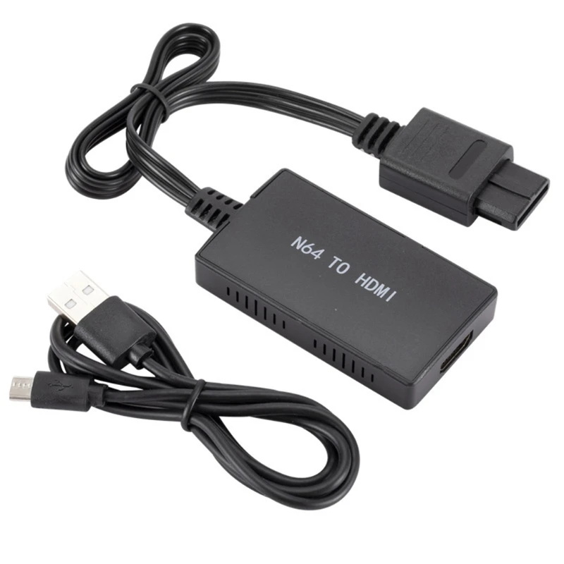 For NGC/SNES/N64 To HDMI-compatible Converter Adapter For Nintend 64 For GameCube Plug And Play Full Digital Cable