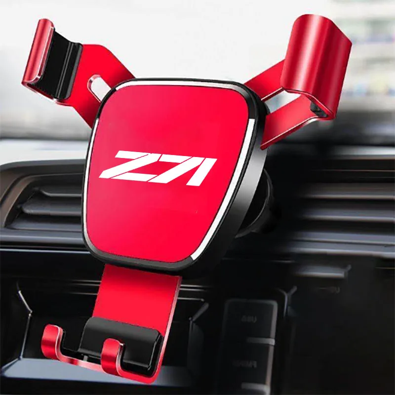 

Металлическая Автомобильная гравитационная подставка для Chevrolet Cruze Lacetti Spark Equinox Sonic Captiva Aveo SS Trax Camaro с автомобильным логотипом, держатель для ...