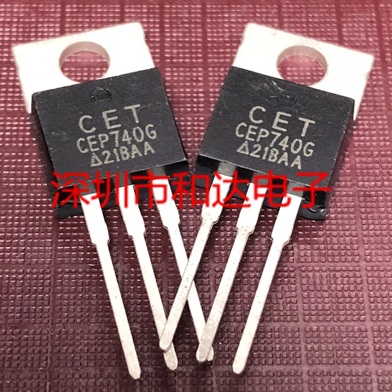(5piece) CEP740G TO-220 400V 10A / CEP73A3G CEP21A2 20V 25A CEP16N6 |
