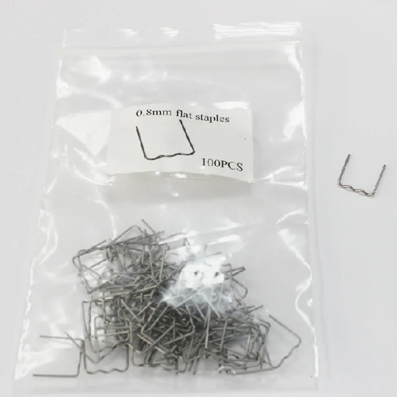 

100pcs 0.8mm SEMI-WAVE Bumper Soldering Staples