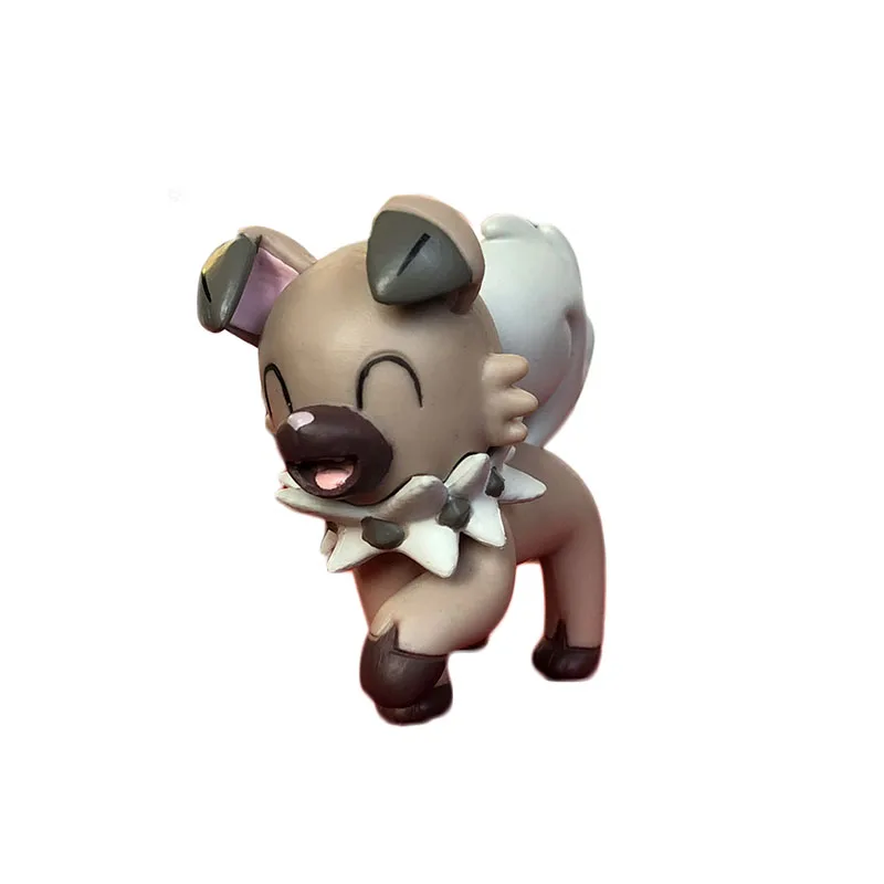 Мультфильм солнце и луна Rockruff Lycanroc Эволюция Аниме Фигурки игрушки коллекция