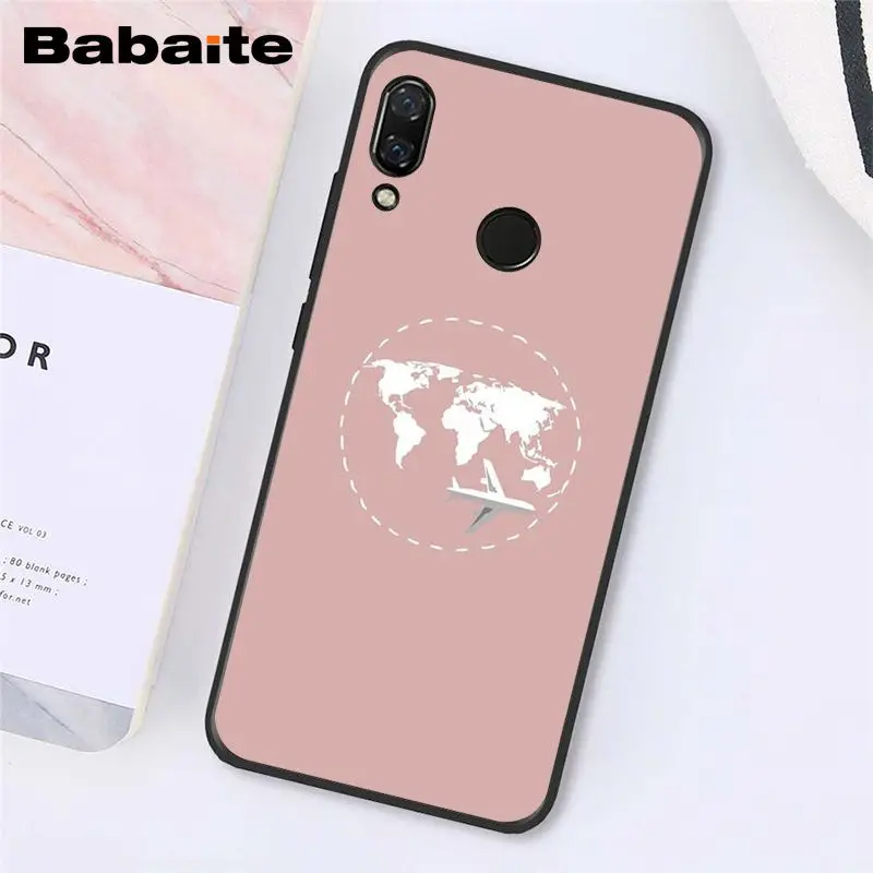 A3 Babaite карта мира путешествия просто пойти чехол для телефона для Xiaomi Redmi8 4X 6A S2 Go Redmi 5 5Plus Note4 5 7 Note8Pro - Цвет: A3