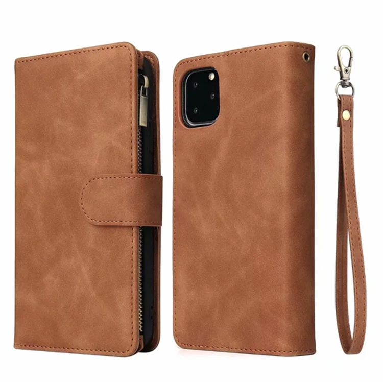 Кошелек на молнии чехол для iPhone 11 Pro Max чехол Роскошный кожаный чехол для iPhone X XR XS Max 6 6s 7 8 Plus Fundas телефон Coque Capa
