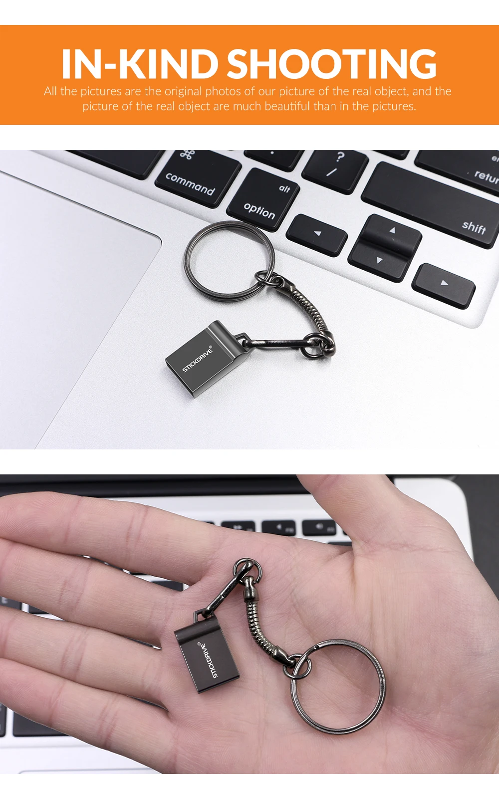 Супер мини металлический флеш-диск USB 2,0 64 ГБ 32 ГБ 16 ГБ портативный флеш-накопитель 128 Гб карта памяти Флешка для хранения U диск