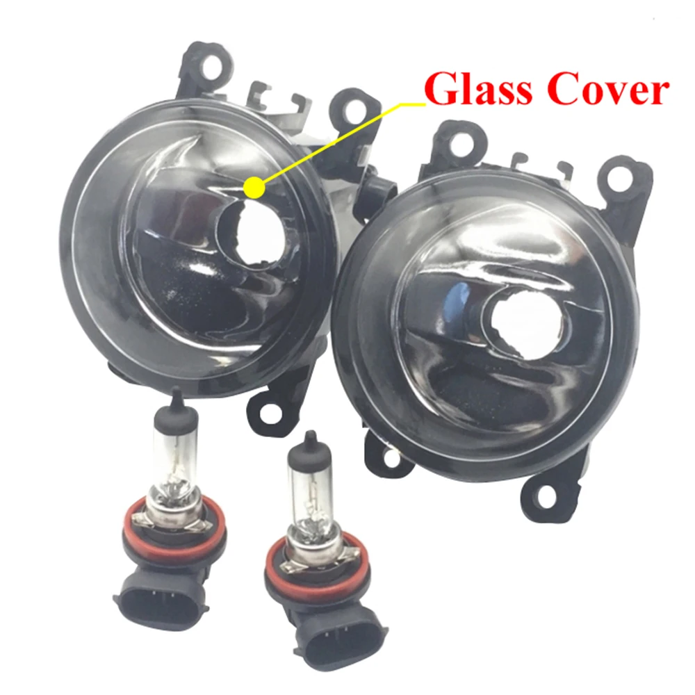 EEMRKE Pair for Subaru XV Levorg Legacy Impreza Forester BRZ Outback BR for Toyota 86 12V 55W Halogen LED Car Fog Lights Lamp E2