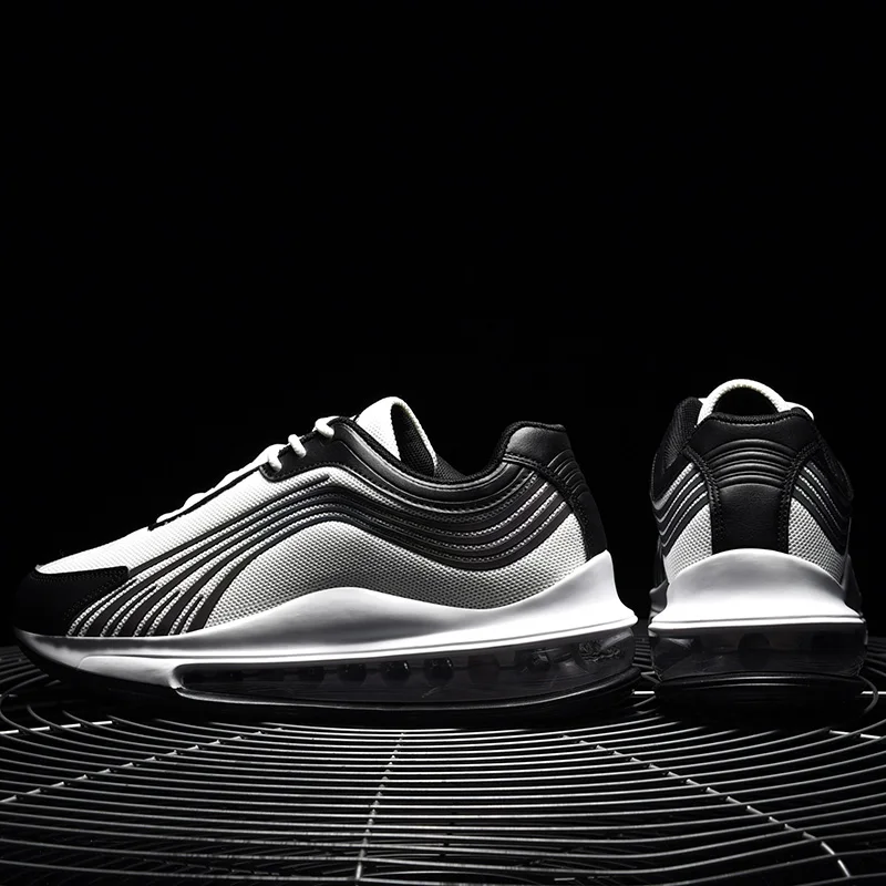 Кроссовки для тренировок кроссовки мужская Белая обувь скоростные трикотажные