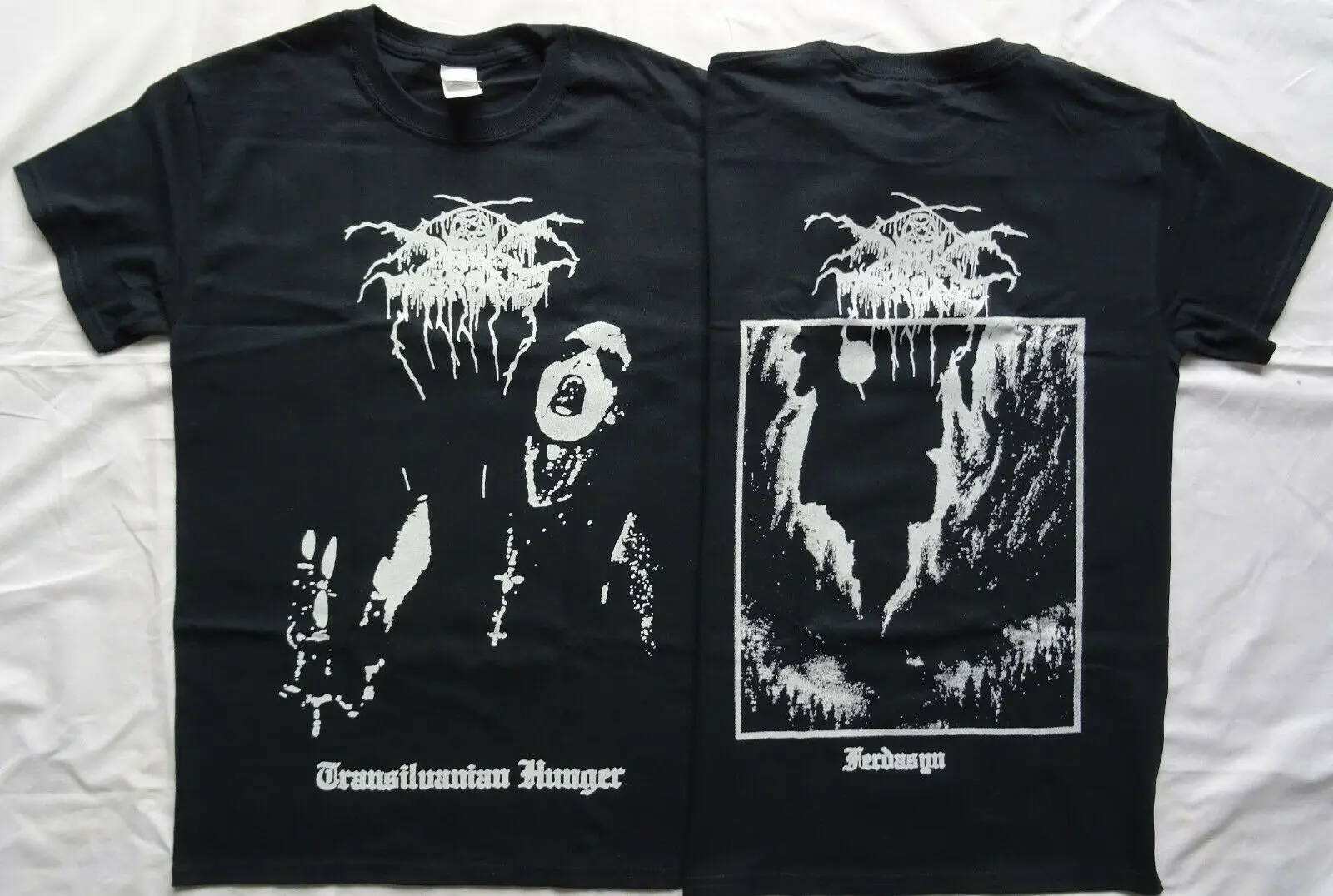 Darkthrone Transilvanian голод Темный трон футболка все Размеры ограниченное Фирменная