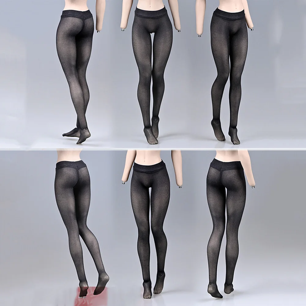 

1/6 Female Soldier Pantyhose Stockings Sexy See-through Stretch Leggings for 12 inch Model Accessories ph TBLeague Body