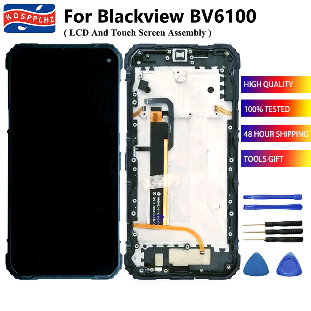 K0SPPLHZ оригинал для 6 88 &quotBlackview BV6100 LCD дисплей + кодирующий преобразователь