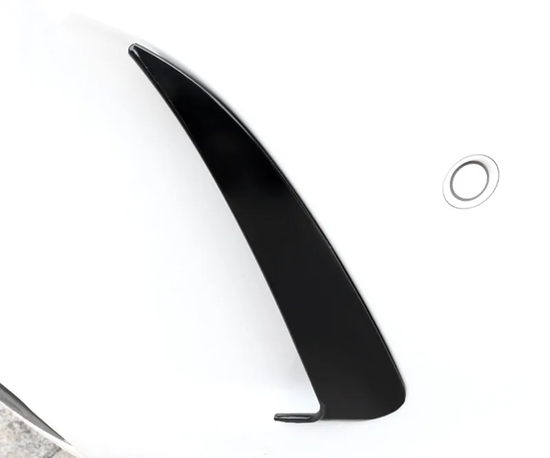 

For Mercedes Benz C Class W205 C43 C63 AMG Rear Bumper Spoiler Air Vent Trim Rear Side Mirror body Sticker Cover Trim 2014-2019