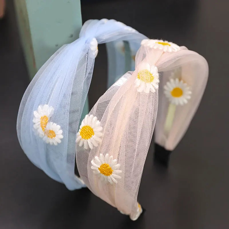 

Ободок для волос Женский, широкий, разноцветный, с узелком