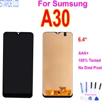 6 4lcd for samsung galaxy a30 lcd display touch screen panel with frame digitizer glass assembly for samsung a305 a305ds a305f