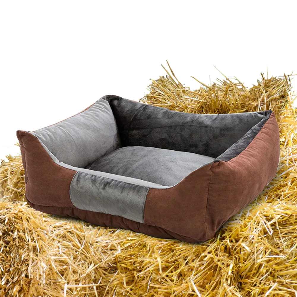 

New Pet Dog Bed Soft Pet Bed Warming Puppy Bed House Soft Material Nest Dog Baskets Winter Warm Kennel For Cat Puppy Supplies