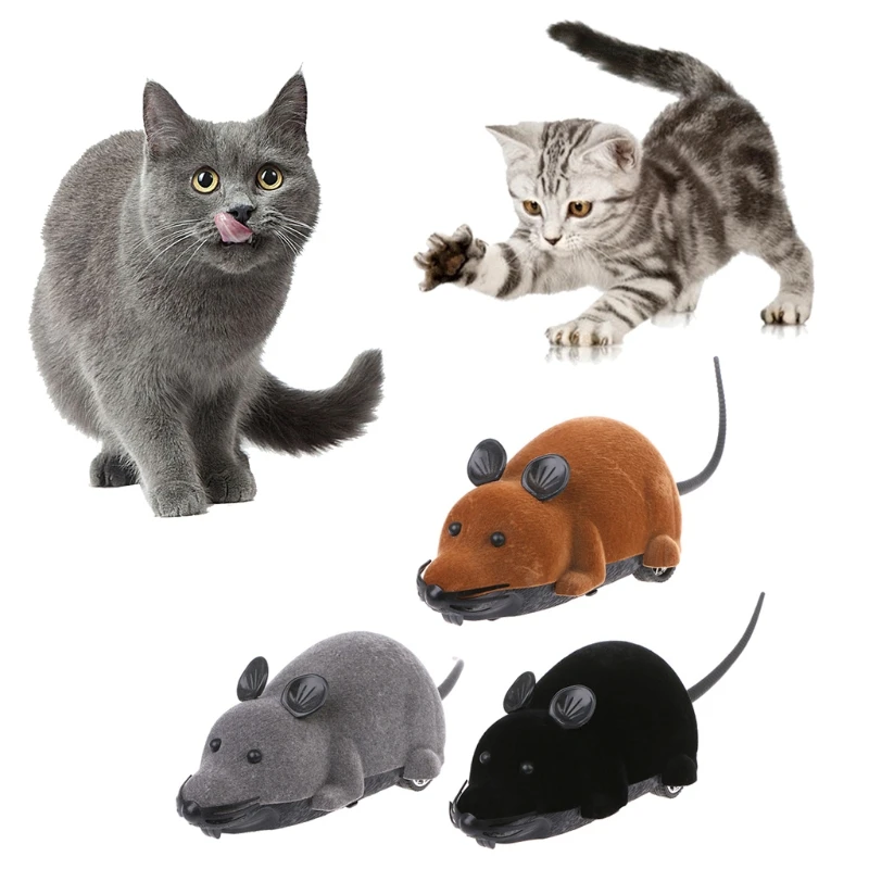 Моделирование мышь Пульт дистанционного управления розыгрыш трюк подарки кошки