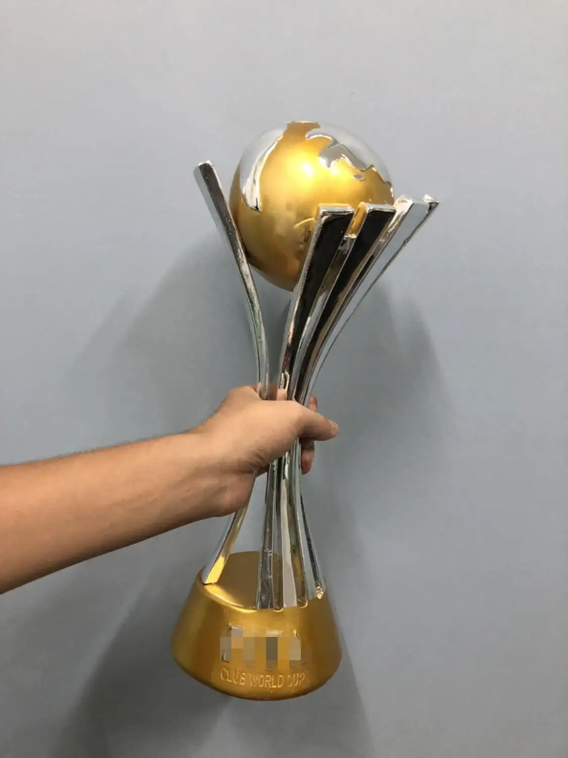 

European Club World Cup 44cm Fans Souvenir Decoration Gift Resin Trophy Winner Champion