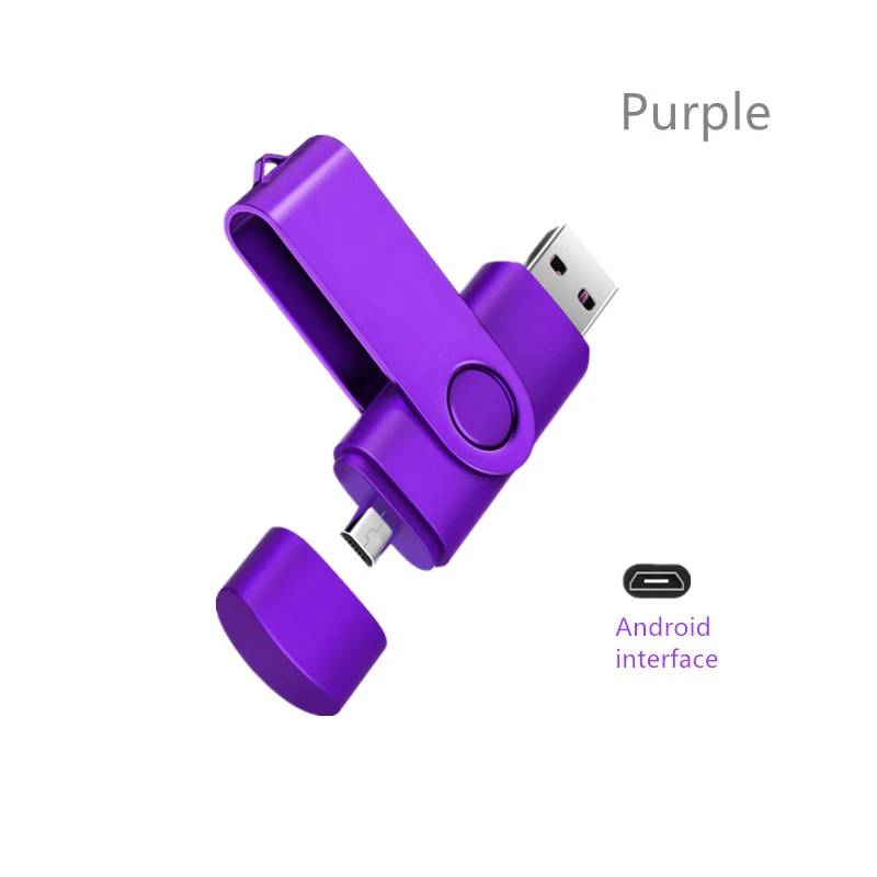 OTG USB флеш накопитель для Android смартфон 2 в 1 высокая скорость 8 ГБ 16 32 64 128 USB|USB