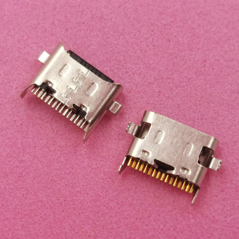 Зарядная док-станция с разъемом Usb, зарядное устройство для Samsung Galaxy A21, A215, A215F, A20S, A207, A207F, A2070, разъем Type-C, контактный штекер, 50 шт.