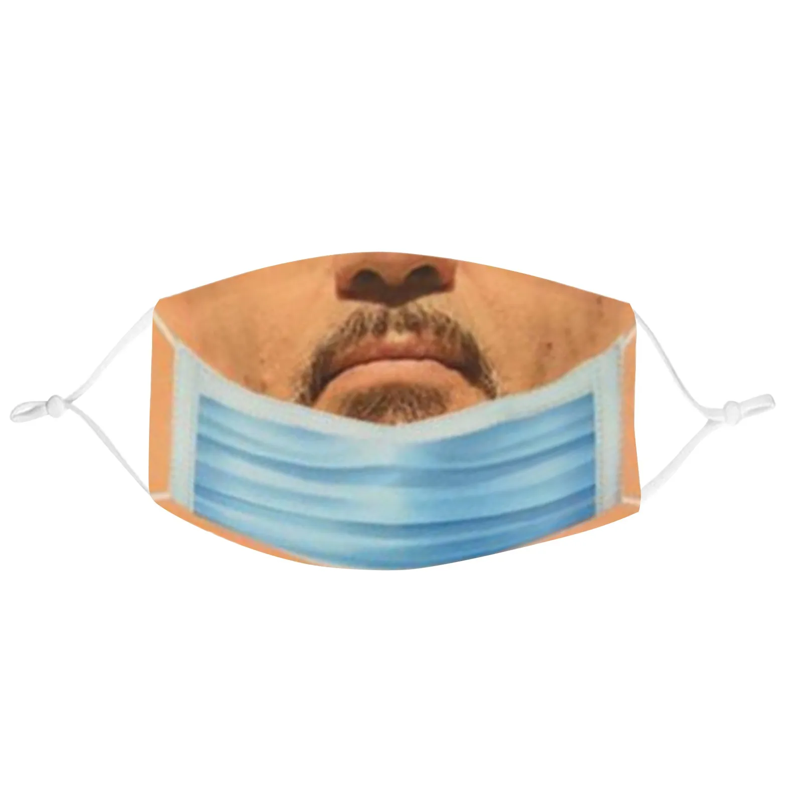 

Adult Prank Women Man Print Masks Face Masks Reusable 1PCS Masks Masks Reusable Printed Face Mask Party