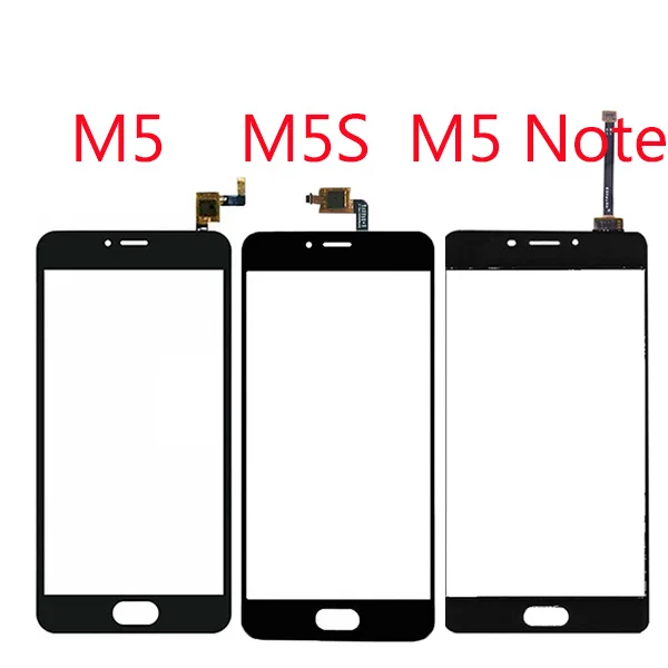 Стеклянная панель сенсорного экрана для Meizu M5s дигитайзер M5 запасные части Note