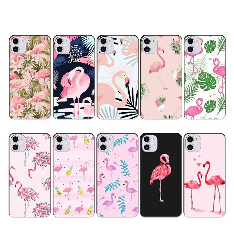 FFboost розовый Фламинго Птица чехол coque fundas для iphone 11 PRO MAX X XS XR 4S 5S 6S 7 8 PLUS SE 2020 чехлы |