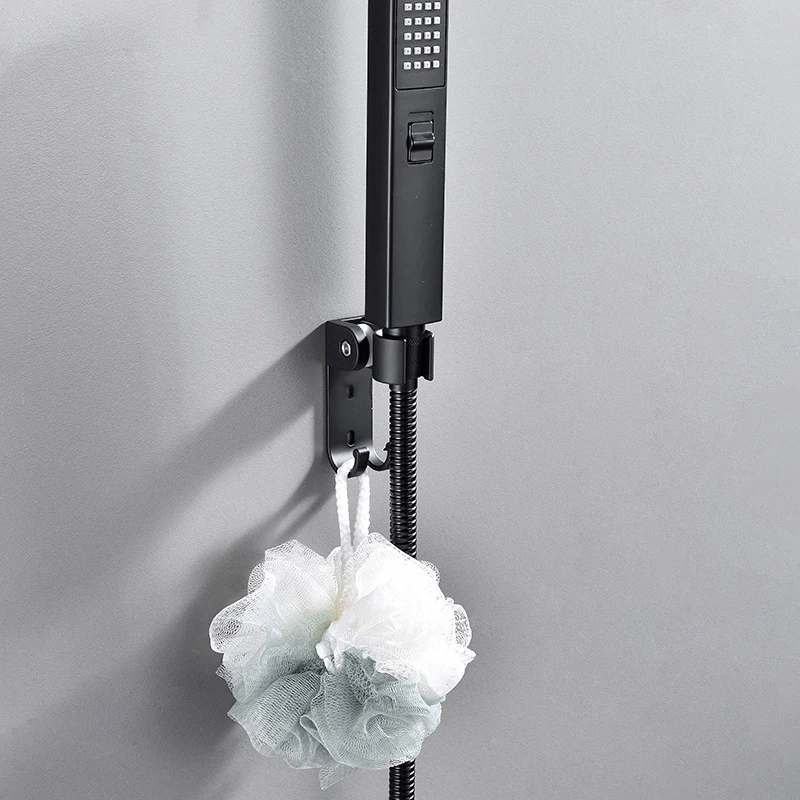 

Adjustable Shower Head Bracket Shower Mounting Stand Space Aluminum Hook Suction Cup Holder Home Bathroom Supplies Parts
