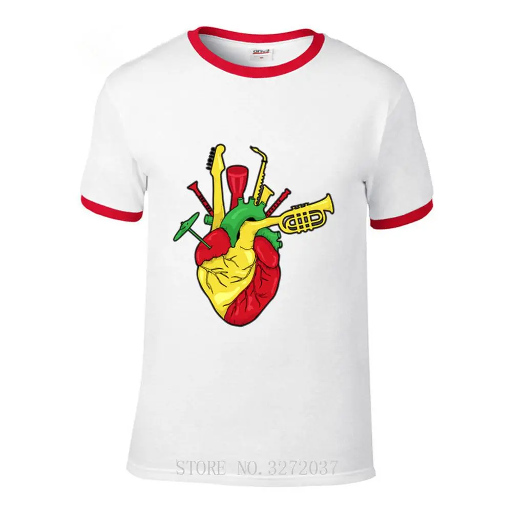 Новинка 2019 креативный дизайн Мужская футболка с принтом раста регги в моем