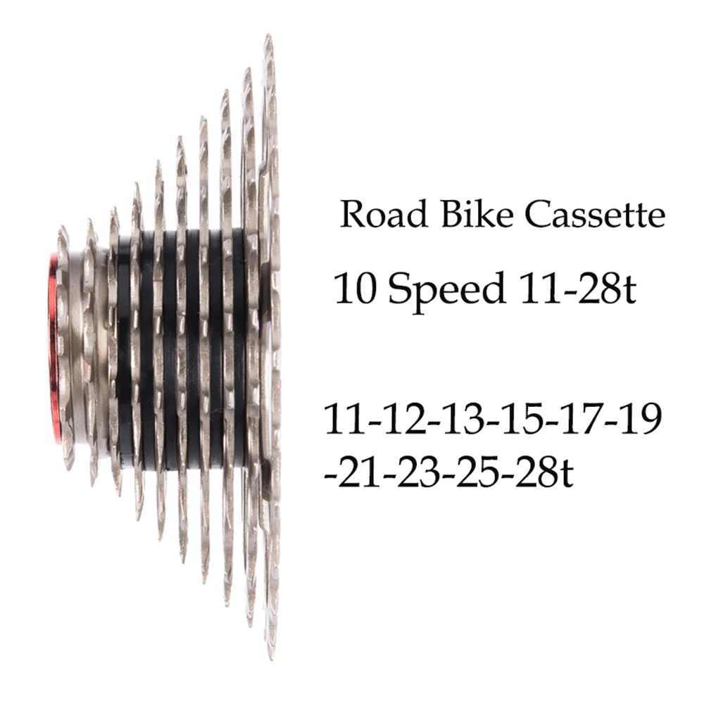 ZTTO дорожные велосипеды 10 скоростная кассета свободного хода велосипеда s 11 28t