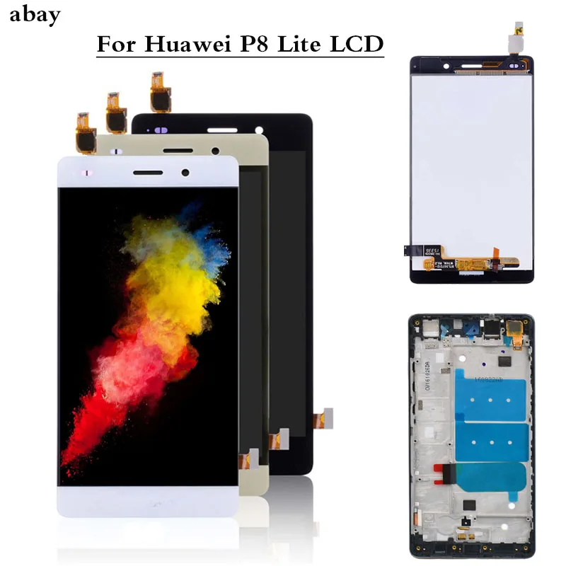 ЖК дисплей для Huawei Ascend P8 Lite ALE L04 L21 TL00 L23 CL00 L02 UL00 с сенсорным экраном и дигитайзером