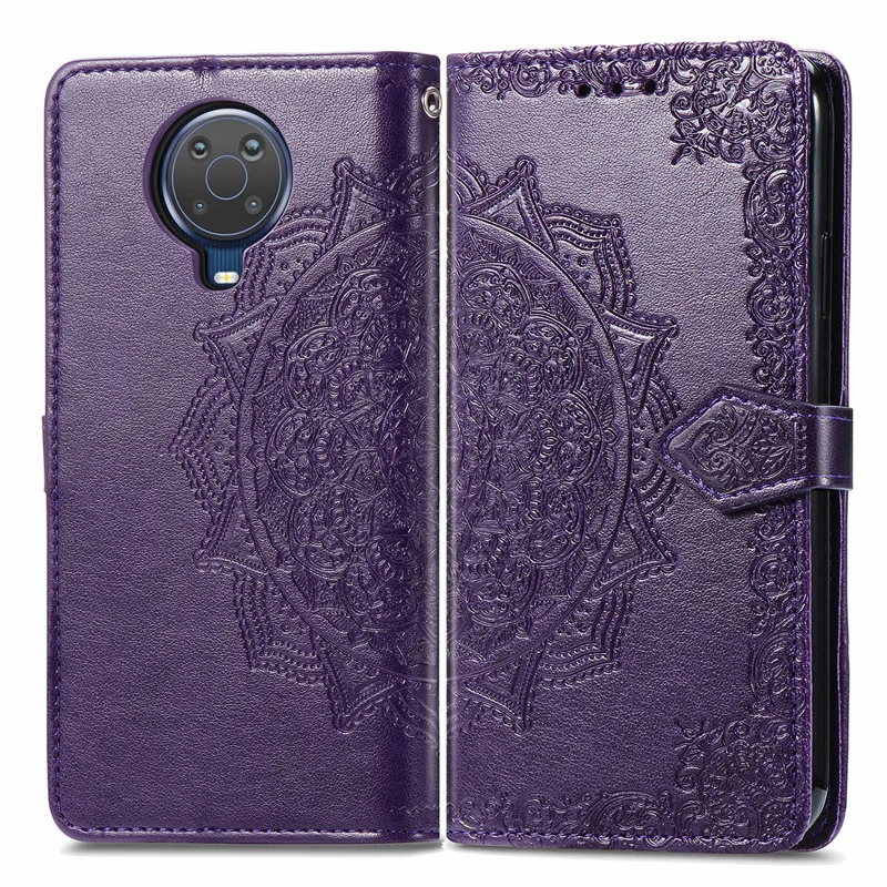 

Wallet Case For Nokia 6.3 Cover Phone Bag Shockproof Floral Filp TPU Leather Cover For Nokia 6.3 Cover For Nokia 6.3 Case Book
