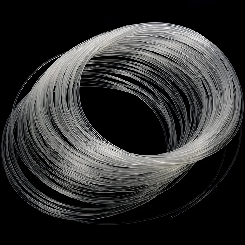 Рыбацкая монофиламентная фторуглеродная леска 1 2 мм Диметр белый | Спорт и