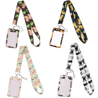 jf878 cute sloth lanyard strap for cellphone key chains id card badge holder keychain hanging rope keycord neckband accessories