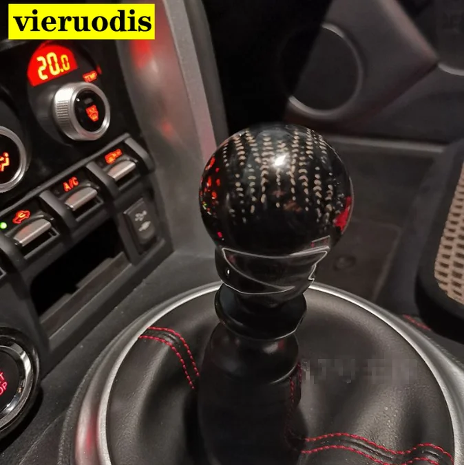 Ручка переключения передач из углеродного волокна и алюминиевого сплава для Subaru