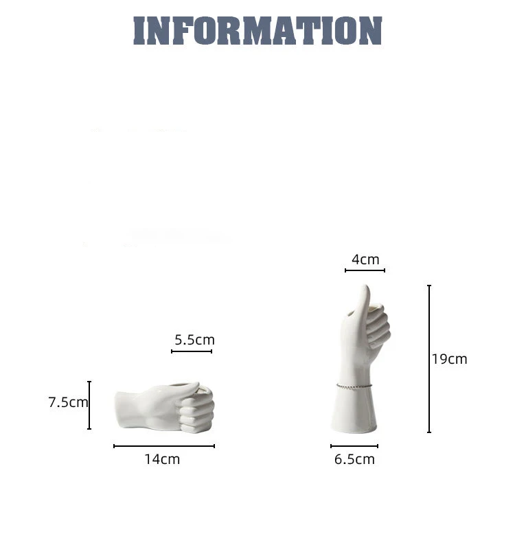 

Nordic Ins Ceramic Vase Small hydroponic creative home living room dining room dried flower decoration ornaments white