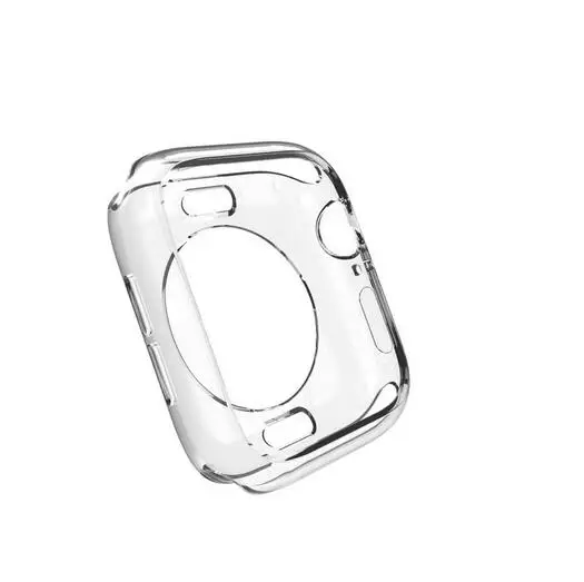 Акция 38 мм 42 Резина для Apple Watch Series 5 4 3 2 TPU прозрачный мягкий защитный бампер чехол