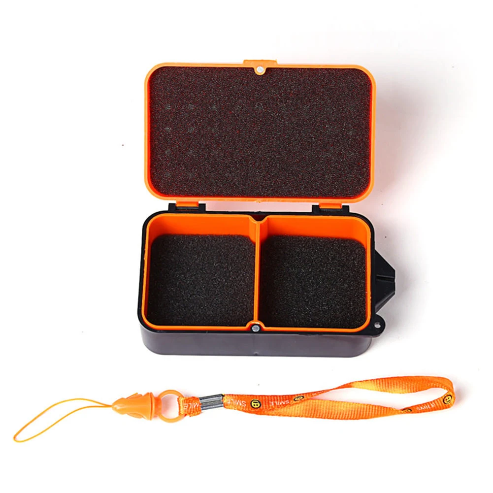 Портативный рыболовные приманки червячной окно дождевого красный червь снасти