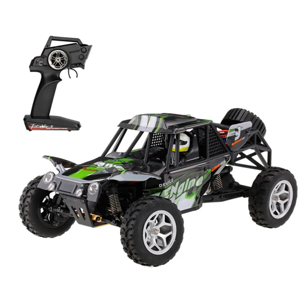 Wltoys 18428 Модернизированный 540 щеточный мотор высокая скорость 40 км/ч 1:18 4D 2,4G RC автомобиль
