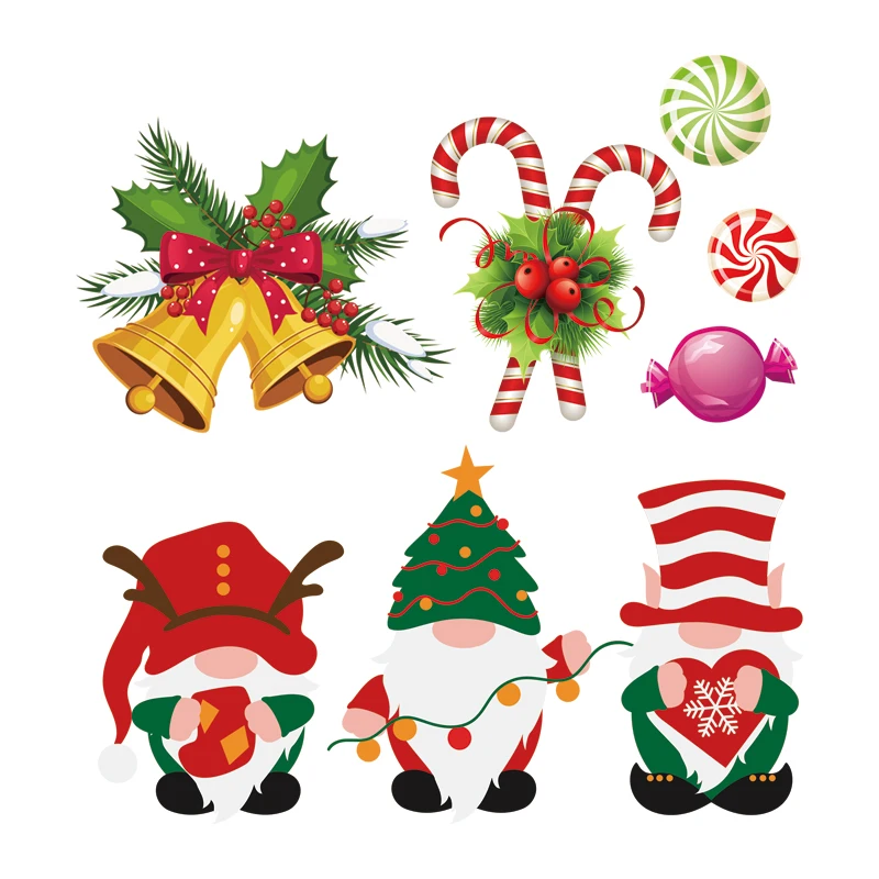 

Christmas Gift Iron On Patch Hot Tear T-Shirt Dresses New Design Diy Thermal Transfer Patch For Clothes Hoodies Sticker