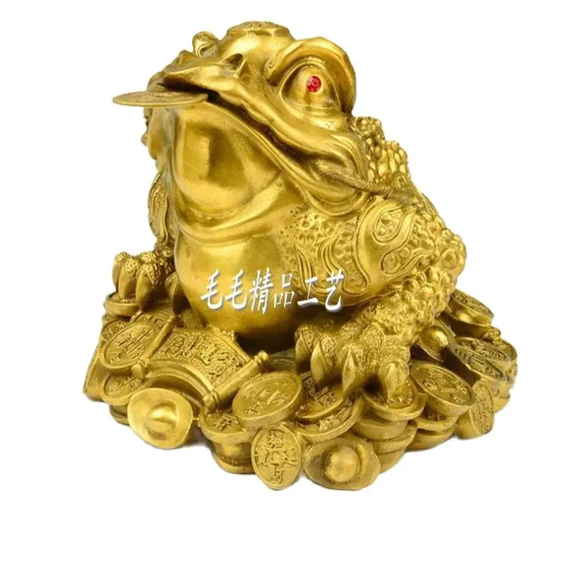 Жаба в виде цикады из Медь декоративные украшения бизнес подарки набора деньги