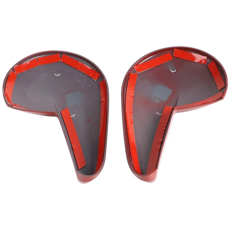 

2 Pcs for Challenger Seat Adjustment Handle Cover Trim Decoration Accessories for Dodge Challenger 2010-2019 (Red)