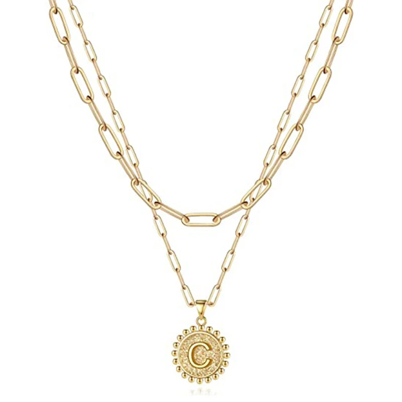 Женское ожерелье с подвеской в виде букв 26 |