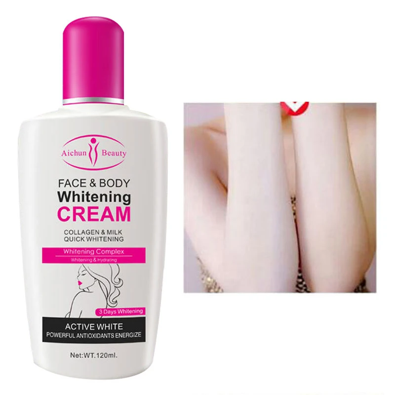 

Отбеливающее средство для тела, питание, гладкое отбеливание, контроль жирности, коллагеновое молоко, молоко для ухода за кожей, 120 мл