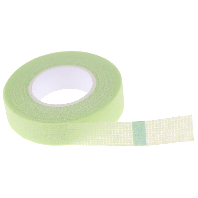 Зеленые медицинские нетканые тканевые ресницы для наращивания с отверстиями