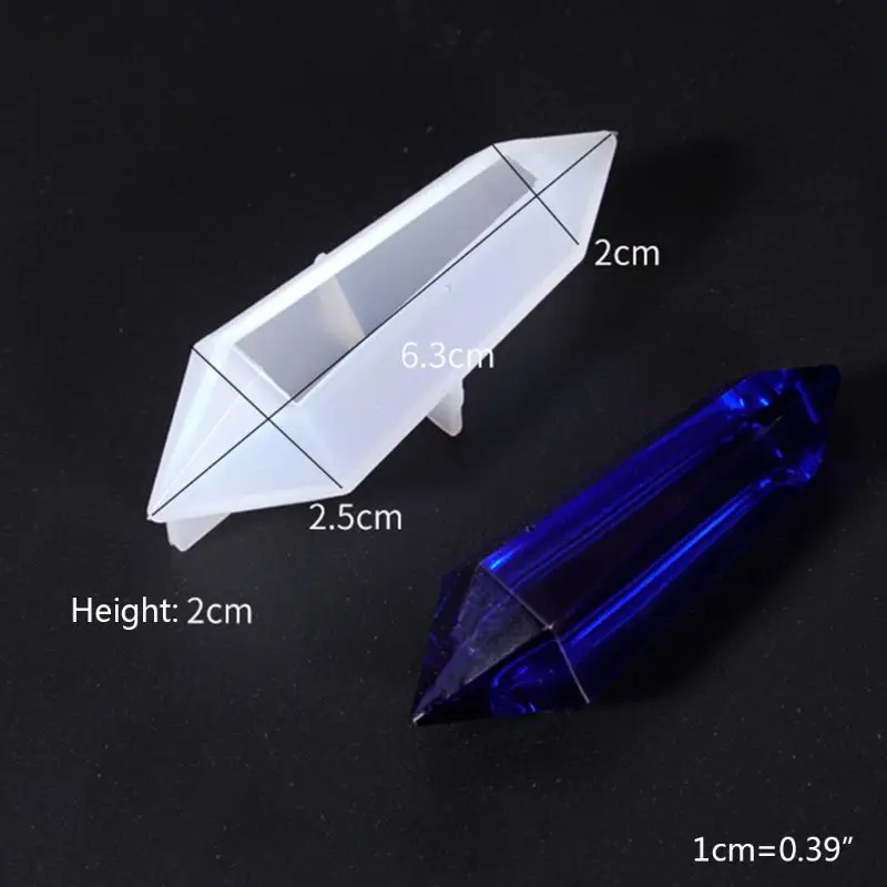 

Diy Crystal Epoxy Mold Dice Fillet Pendant Jewelry Silicone Mould Making Jewelry